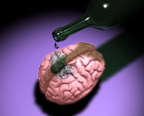 Влияние алкоголя на сосуды головного мозга